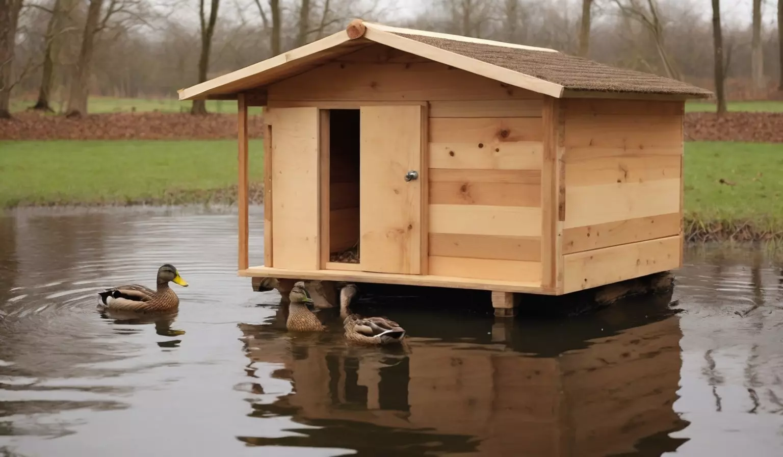 17 Best And Creative Duck House Ideas for Your Garden Pond